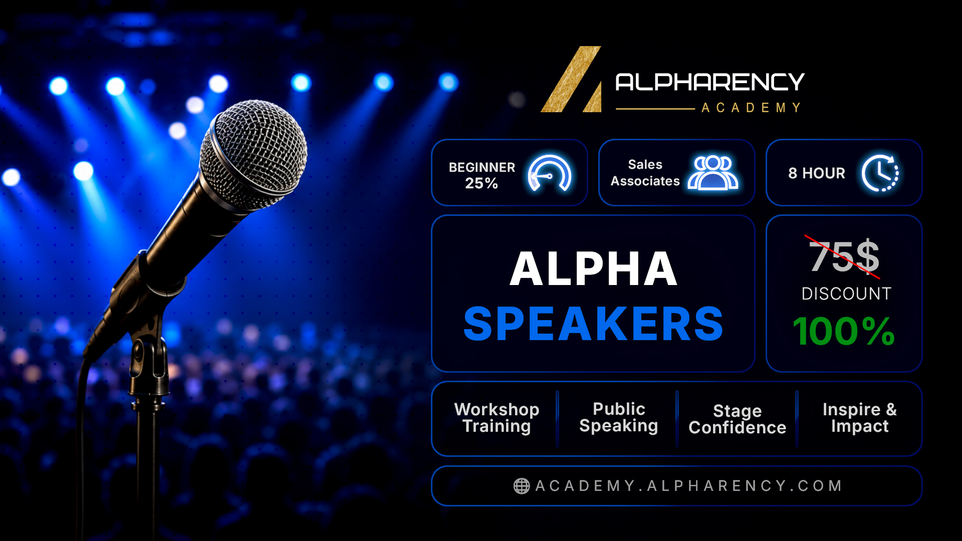 Alpha Speakers | دوره تخصصی سخنرانی و برگزاری ورک‌شاپ