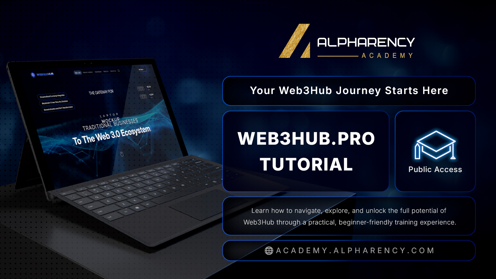 آموزش جامع پلتفرم Web3Hub.pro